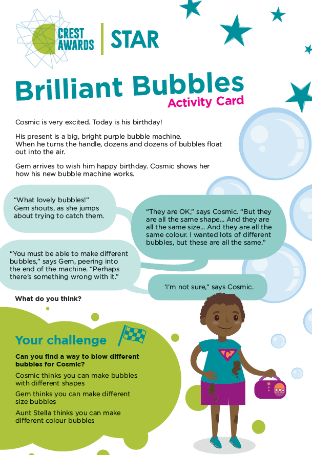CREST Activity: Brilliant Bubbles 