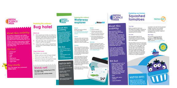 Activity packs Activity packs